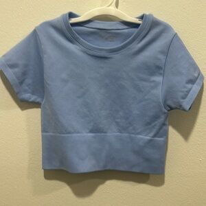 Offline By Aerie Sidewalk Seamless Cropped T-Shirt